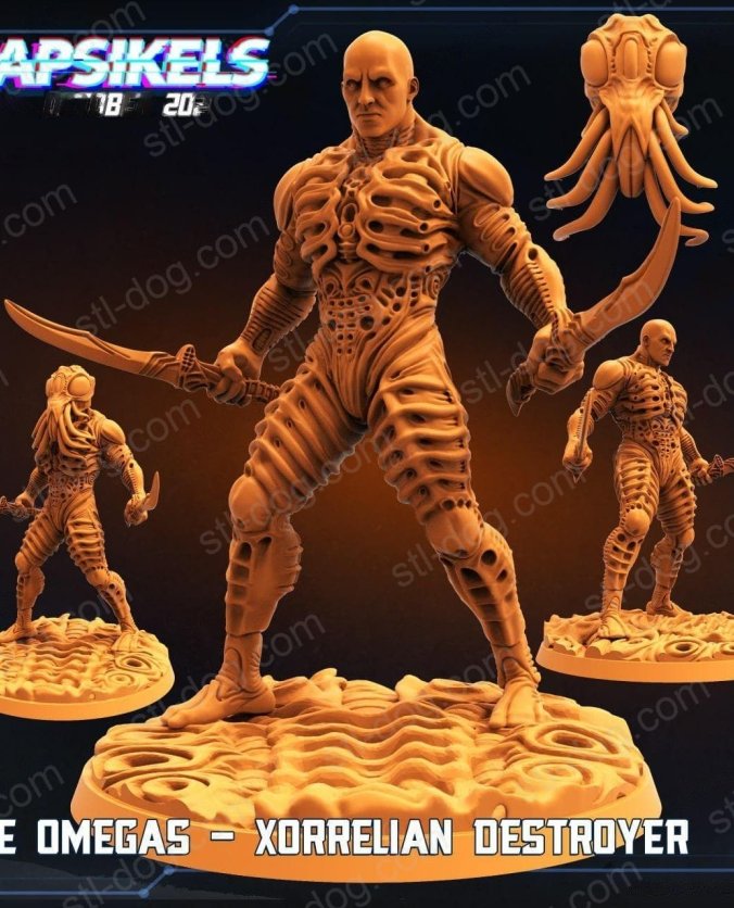 外星人VS人类 3D打印图纸